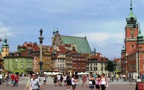 Plac Zamkowy i Zamek Królewski w Warszawie